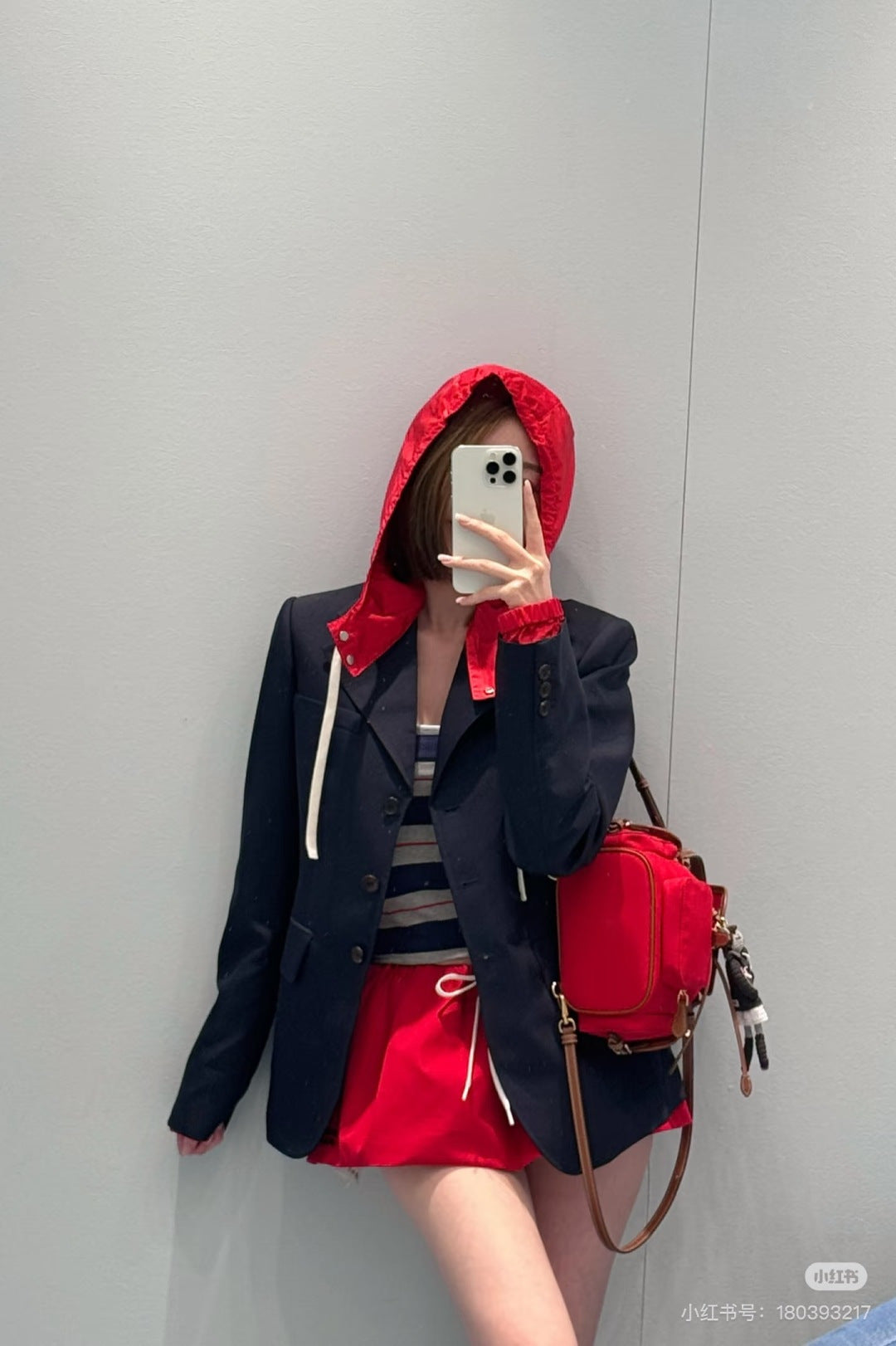 Miu NEW Hooded blazer