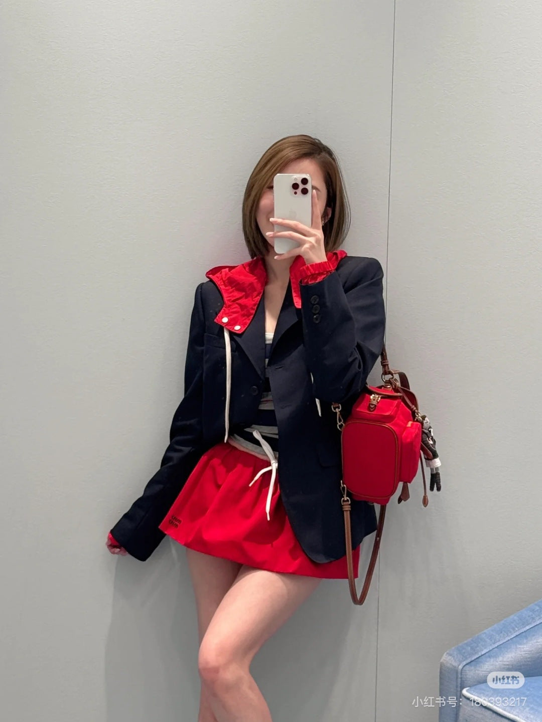 Miu NEW Hooded blazer