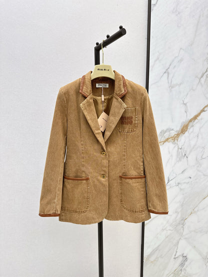Miu NEW denim blazer
