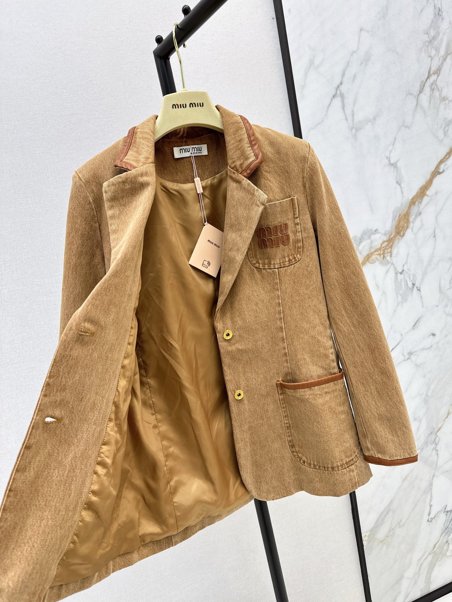 Miu NEW denim blazer