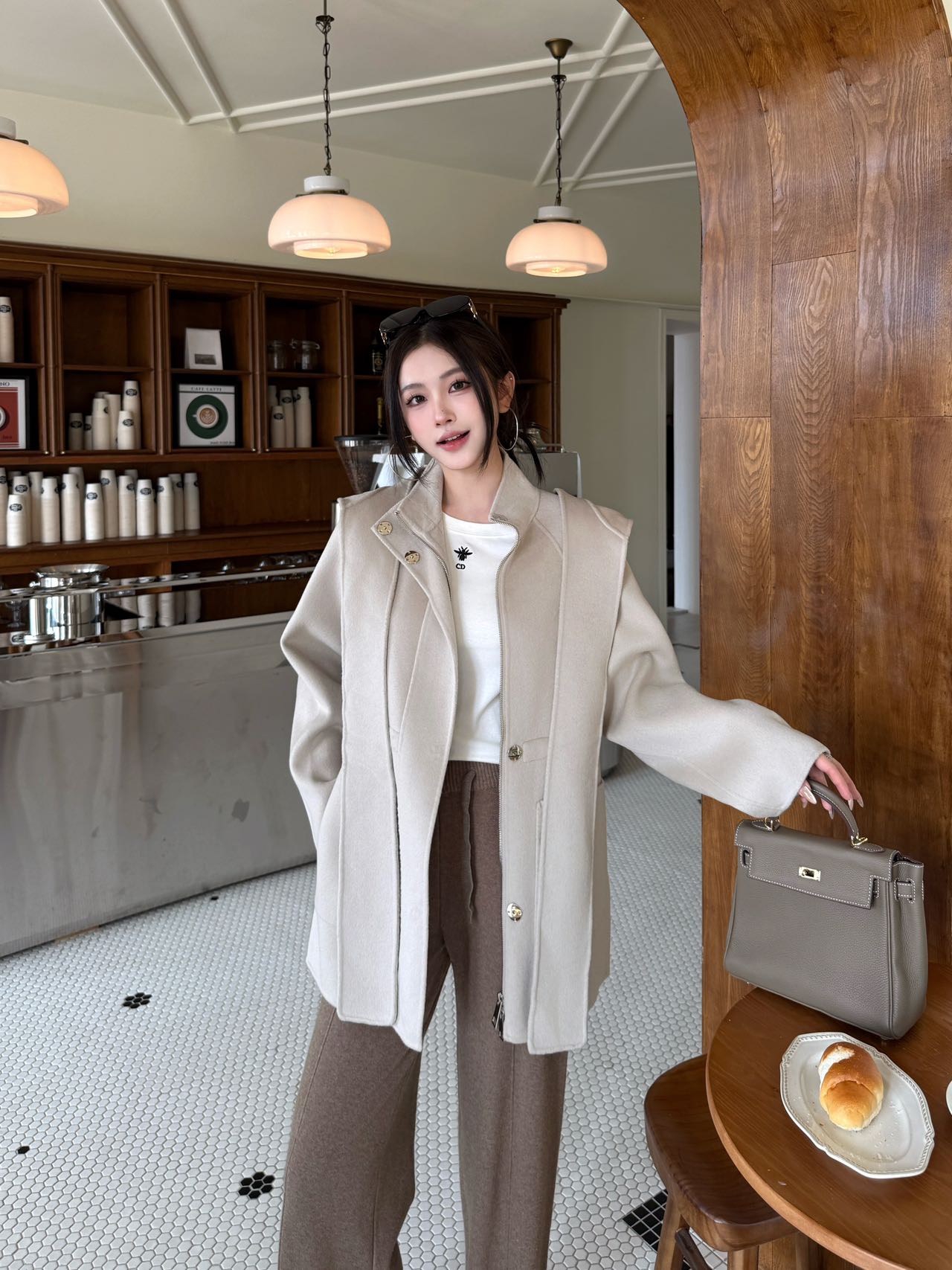 Loro NEW shawl hooded coat