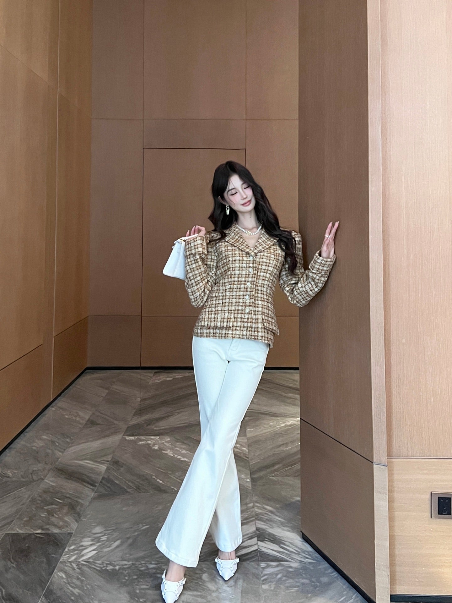 Chan NEW woven jacket