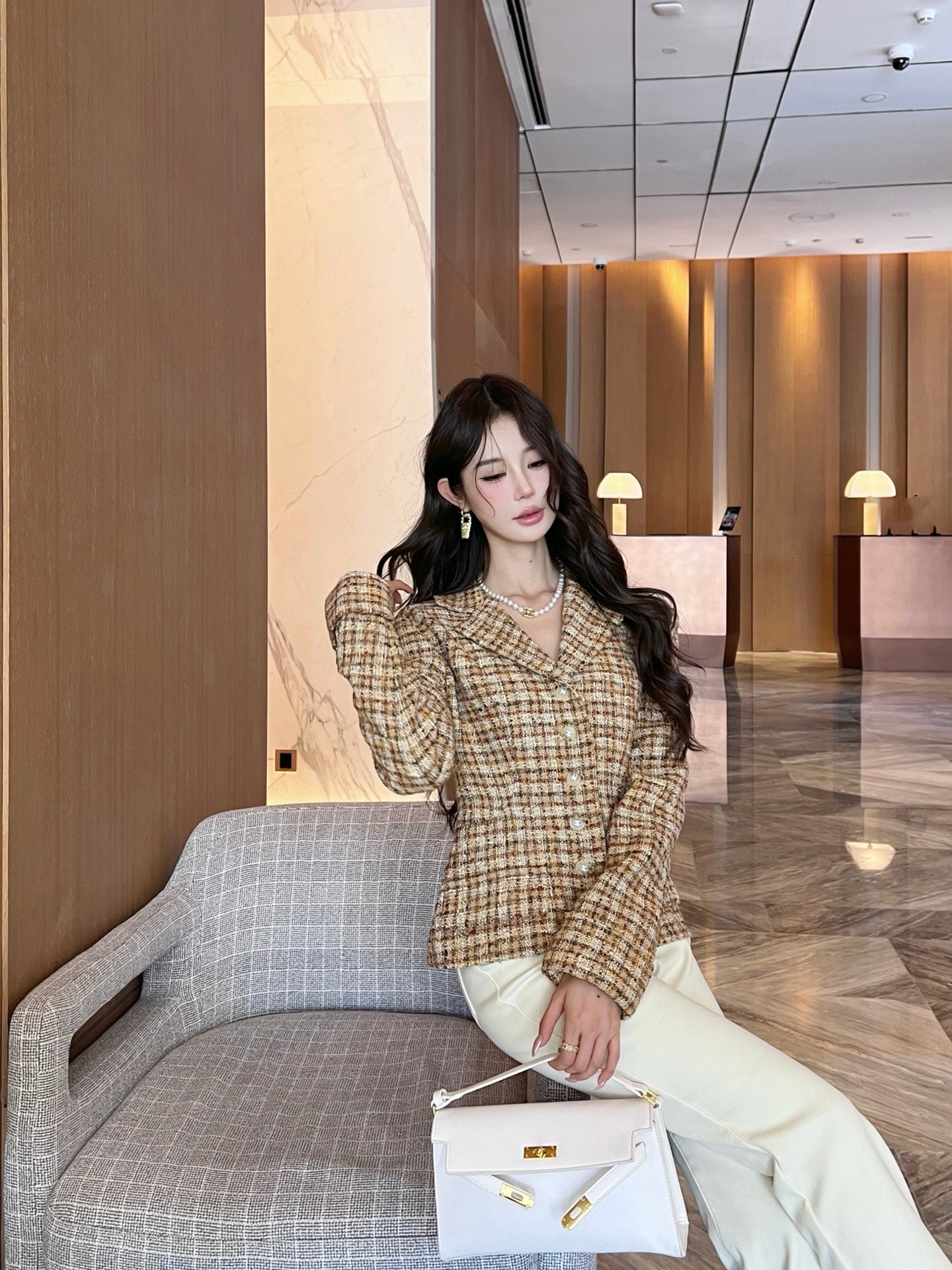 Chan NEW woven jacket