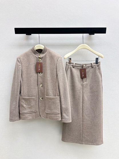 Loro NEW jacket skirt set