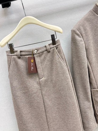 Loro NEW jacket skirt set