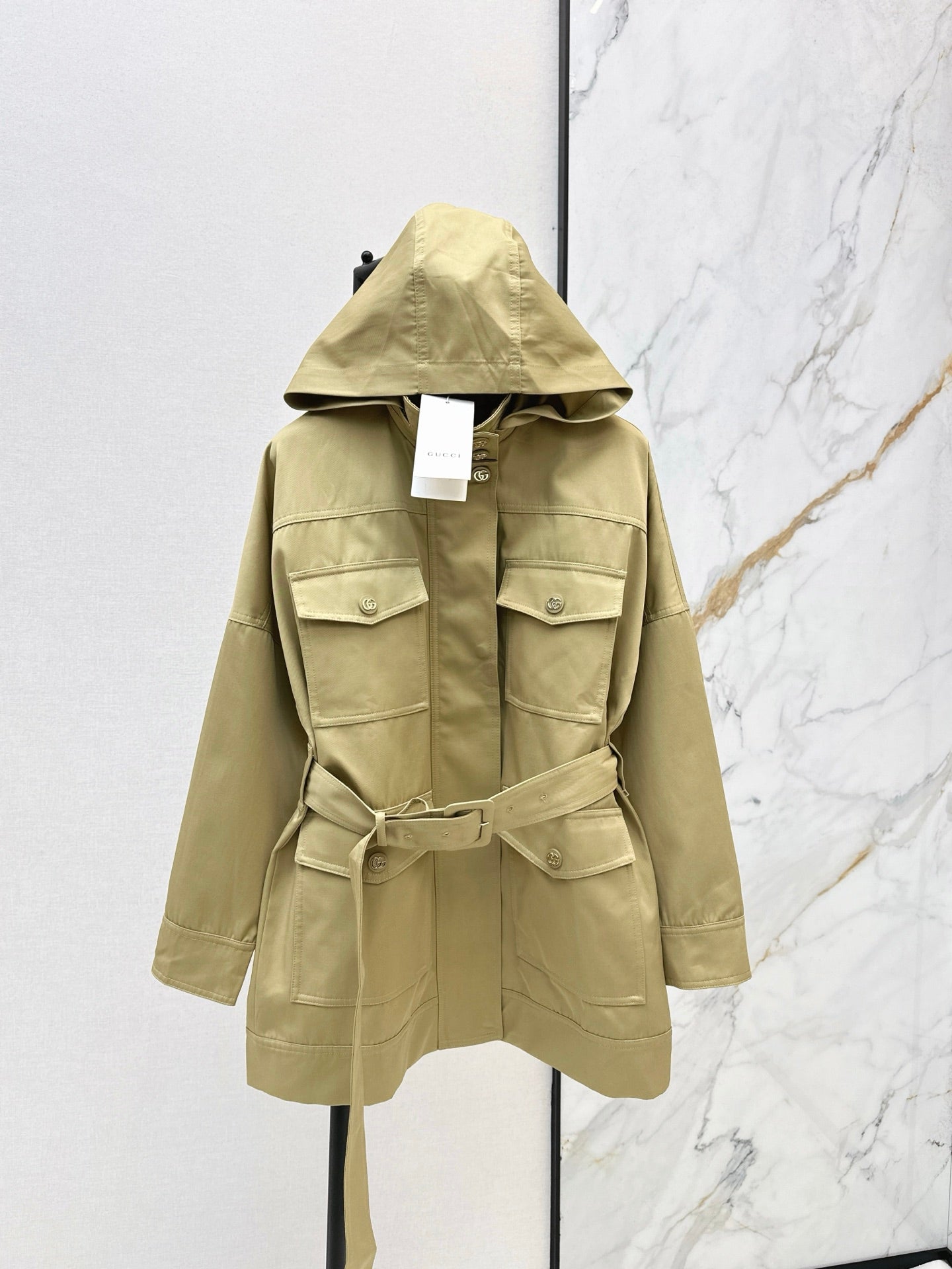 Guc NEW hooded coat