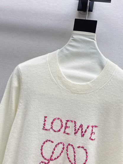 Loe NEW Embroidered sweater