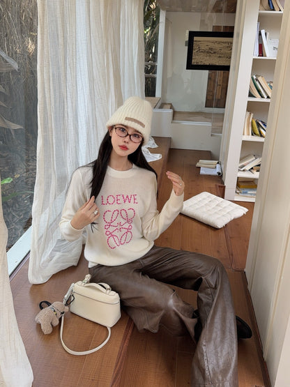 Loe NEW Embroidered sweater