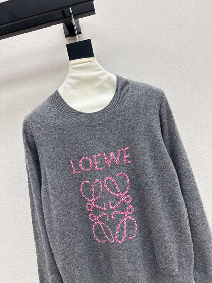 Loe NEW Embroidered sweater