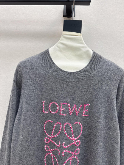 Loe NEW Embroidered sweater
