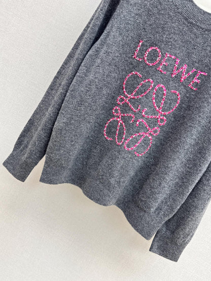 Loe NEW Embroidered sweater