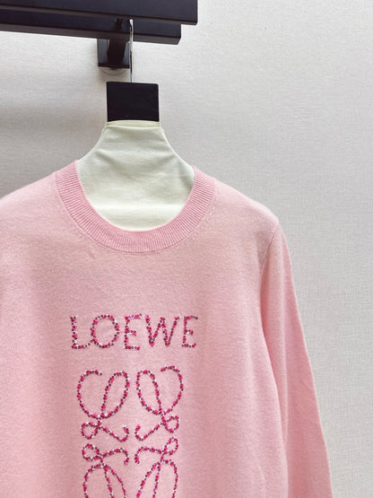 Loe NEW Embroidered sweater