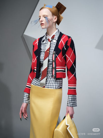 Thom NEW Jacquard cardigan