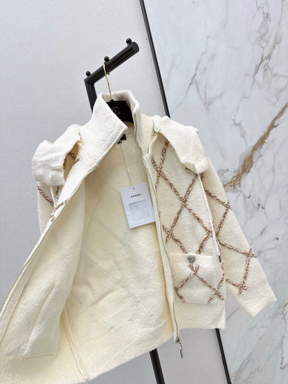 Chan NEW Hooded wool jacket