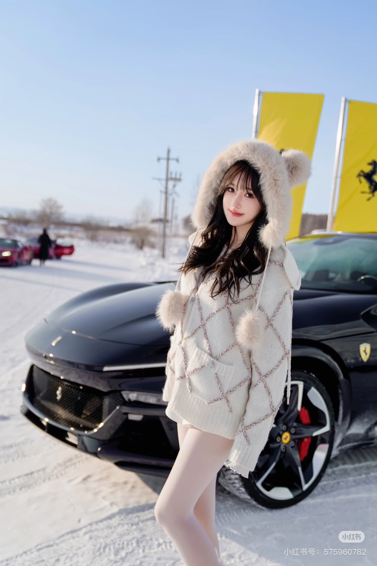 Chan NEW Hooded wool jacket