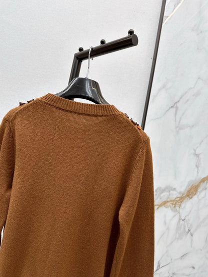 Fend NEW Beaded sweater