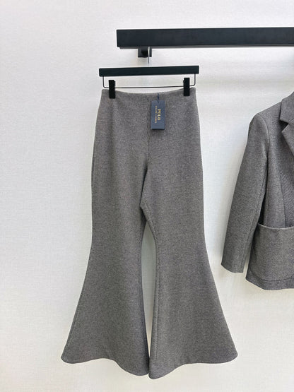 Ral NEW plaid flared pants