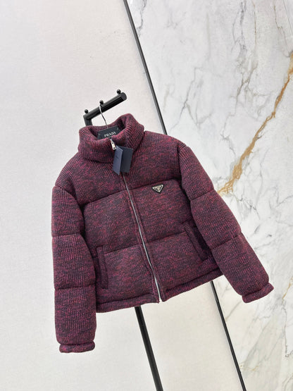 Pra NEW wool knit down jacket