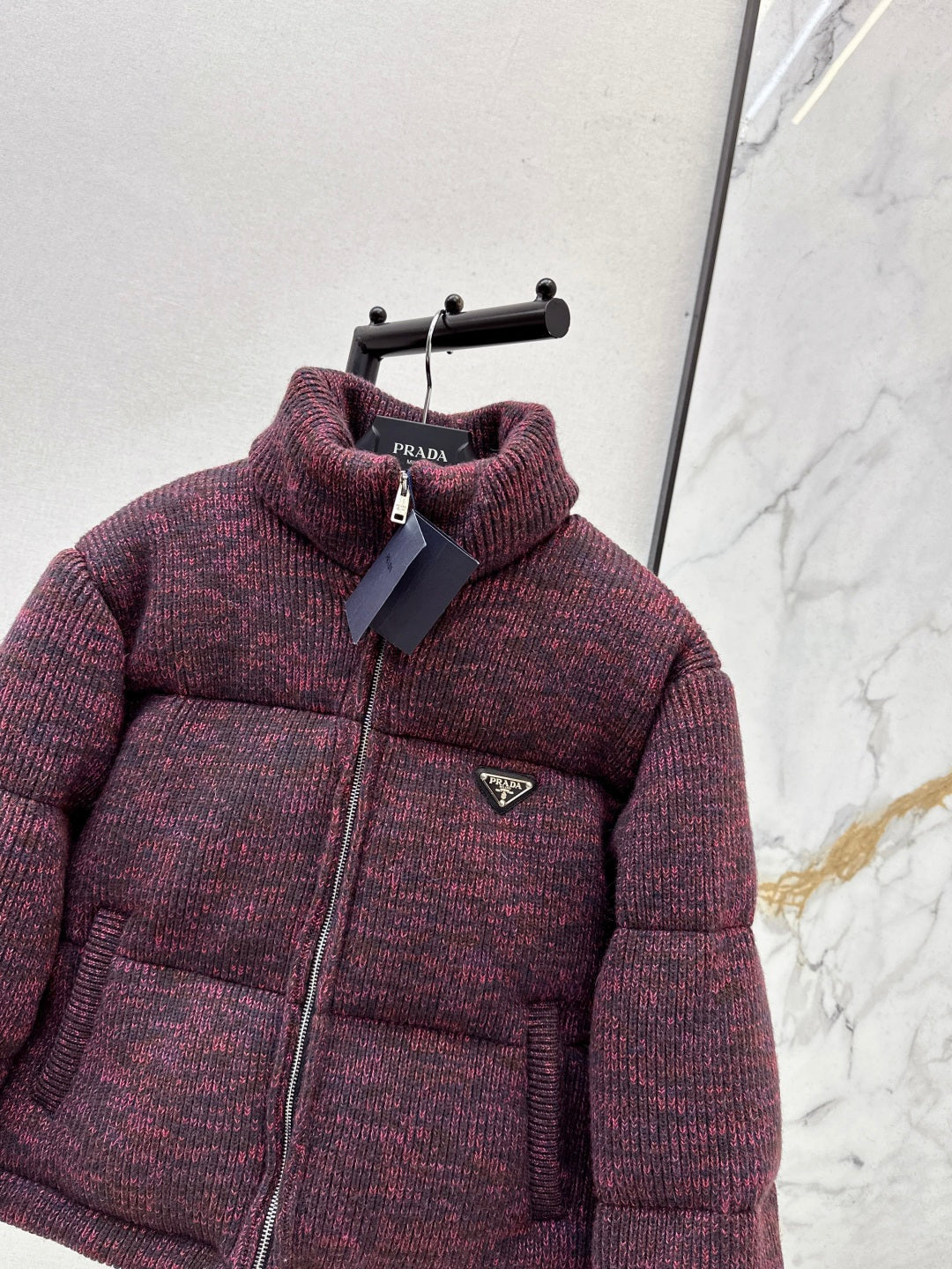 Pra NEW wool knit down jacket