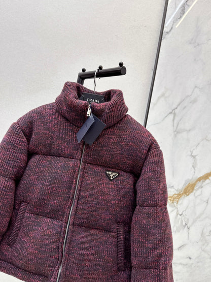 Pra NEW wool knit down jacket