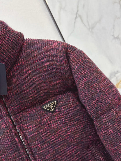 Pra NEW wool knit down jacket