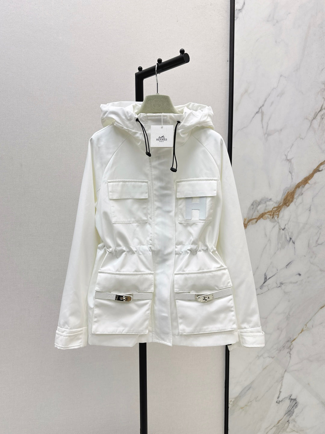 Herm NEW Hooded trench coat