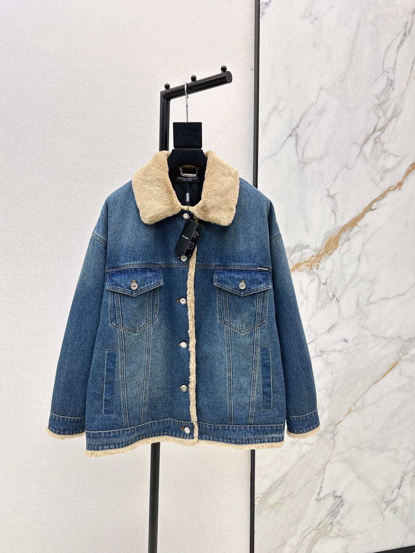 Ral NEW denim padded jacket