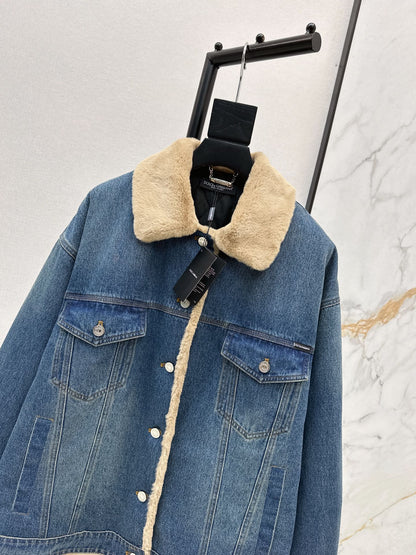 Ral NEW denim padded jacket