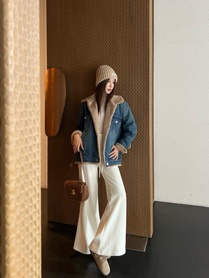 Ral NEW denim padded jacket