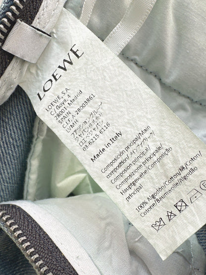 Loe NEW Irregularly pleated jeans