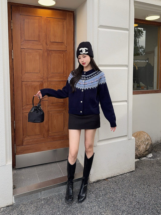 Loro NEW Fair Isle cardigan