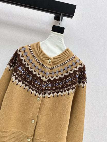 Loro NEW Fair Isle cardigan