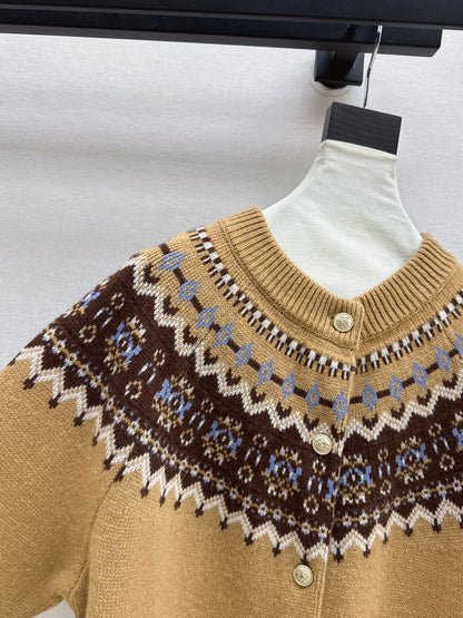 Loro NEW Fair Isle cardigan