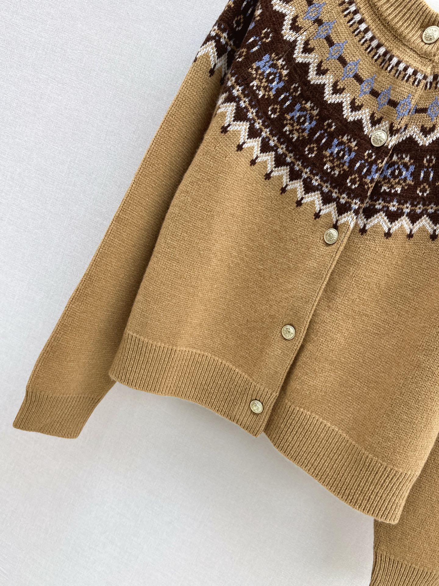 Loro NEW Fair Isle cardigan