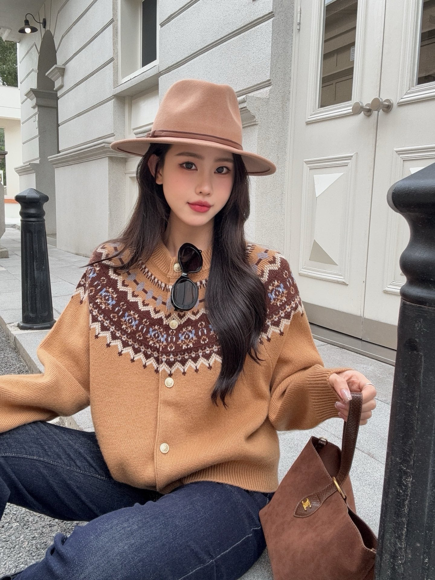 Loro NEW Fair Isle cardigan