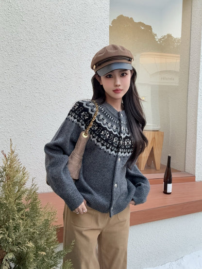 Loro NEW Fair Isle cardigan