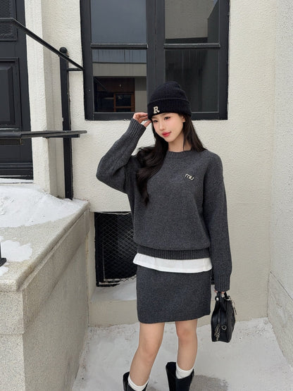 Miu NEW knitted suit