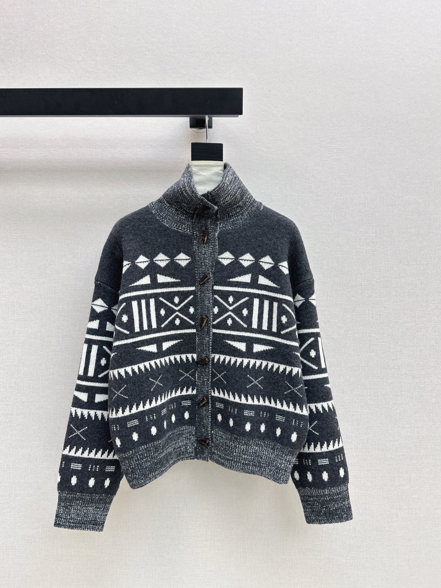 Loro NEW fair isle wool cardigan
