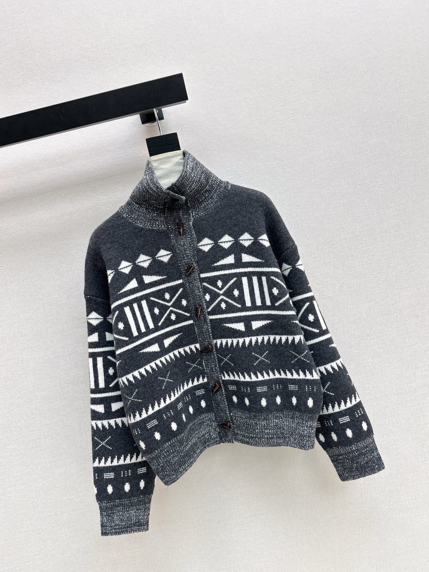 Loro NEW fair isle wool cardigan