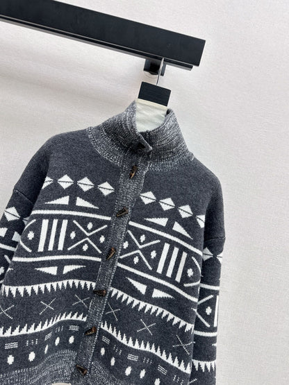 Loro NEW fair isle wool cardigan