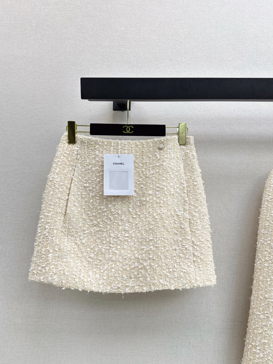 Chan NEW woven skirt