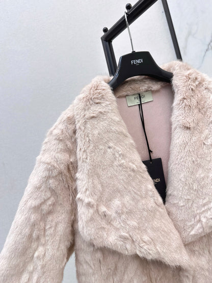 Fend NEW fur fleece jacket