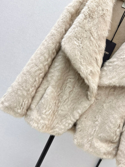 Fend NEW fur fleece jacket