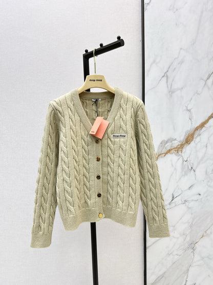 Miu NEW Knitted cardigan