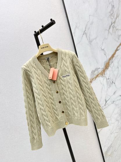 Miu NEW Knitted cardigan