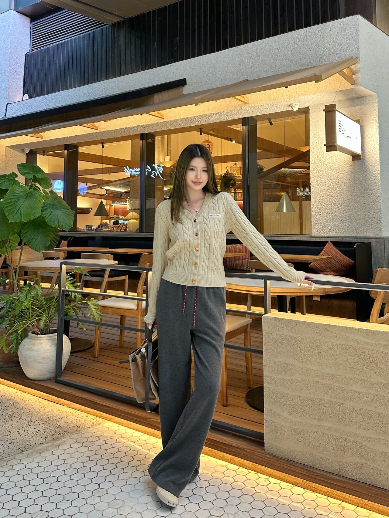 Miu NEW Knitted cardigan