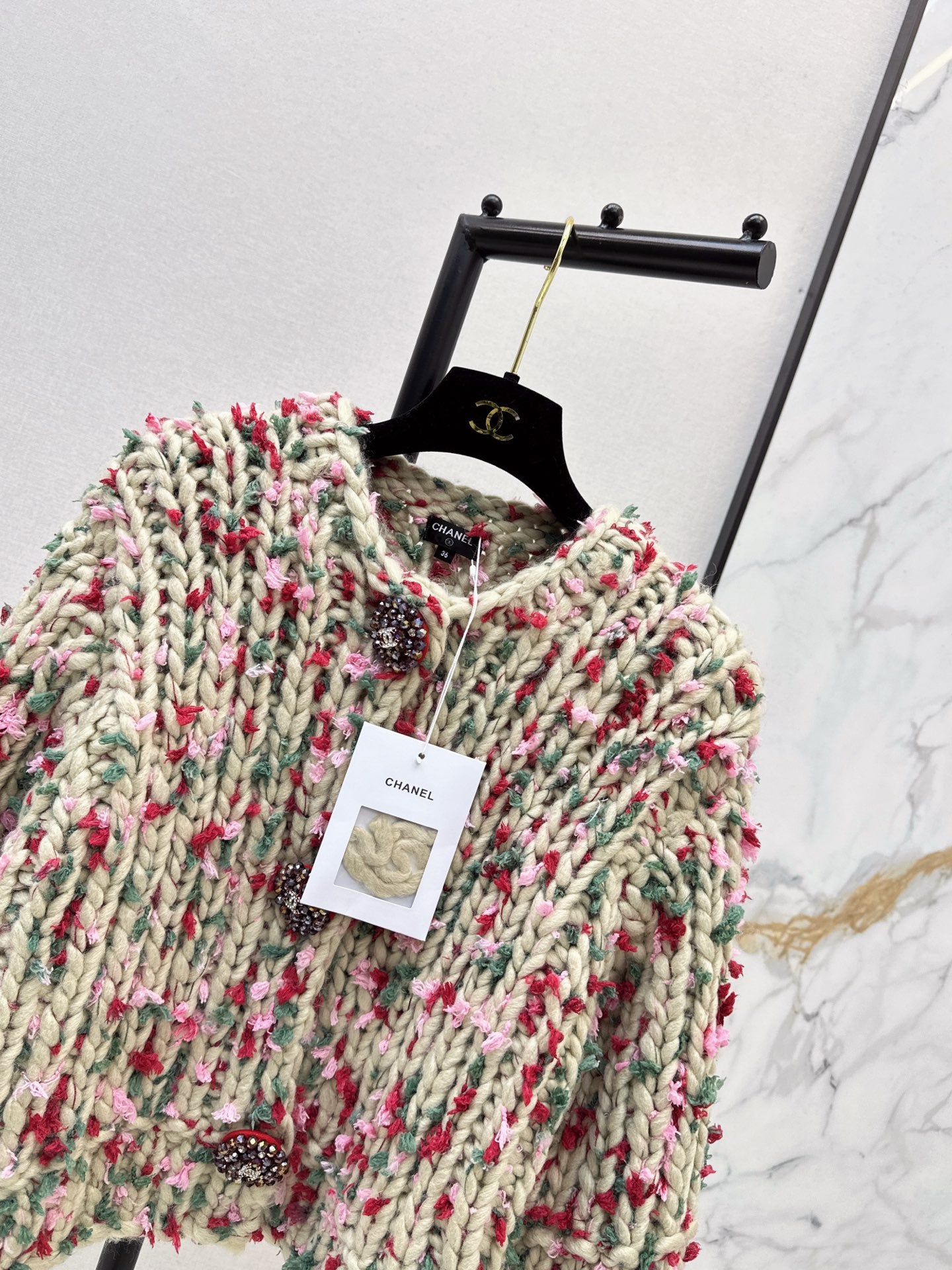 Chan NEW vintage knitted cardigan