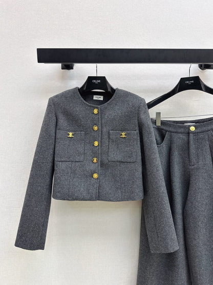 Ce1i NEW woolen suit