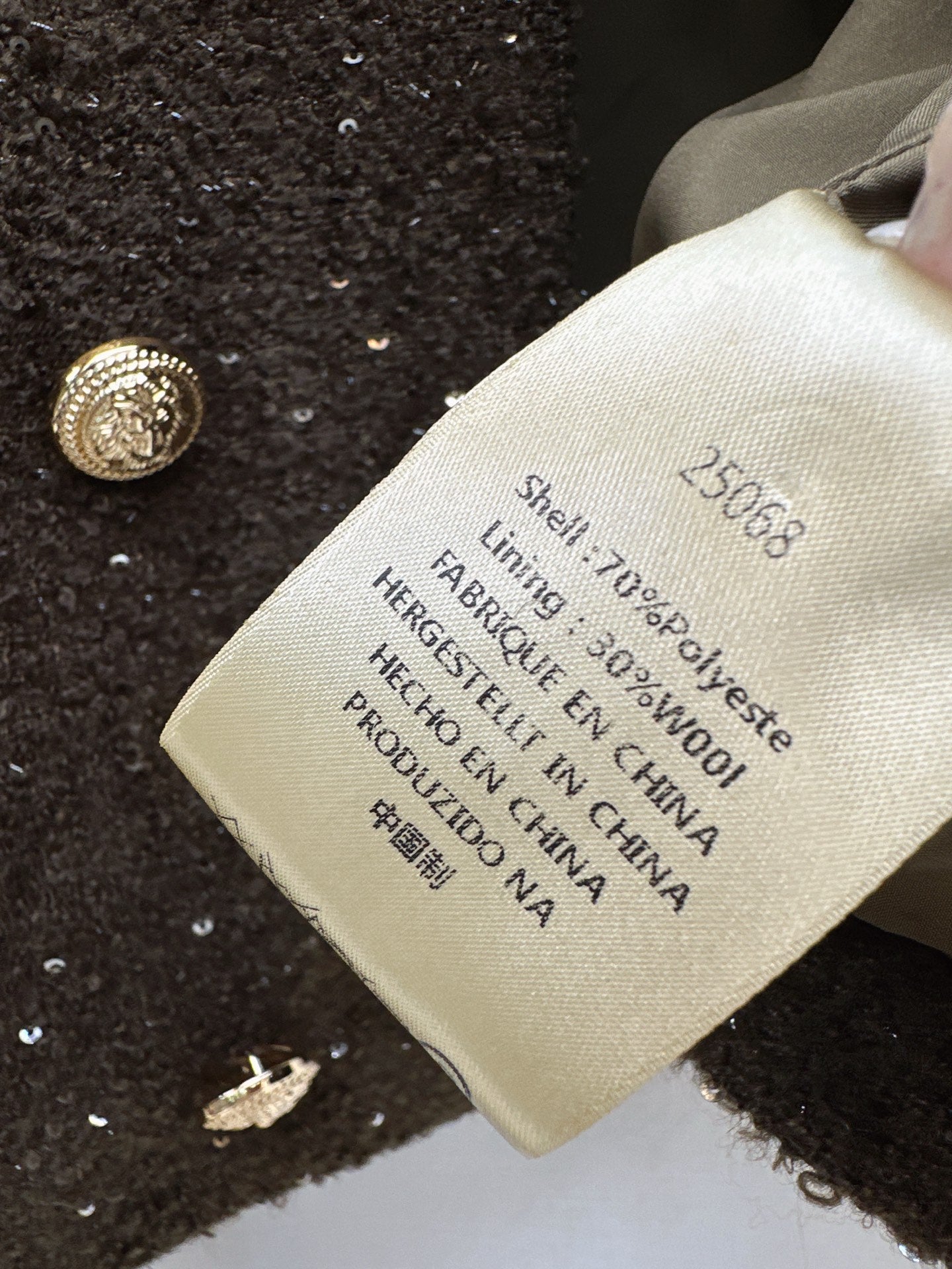 Ba1 NEW button jacket divided skirts set