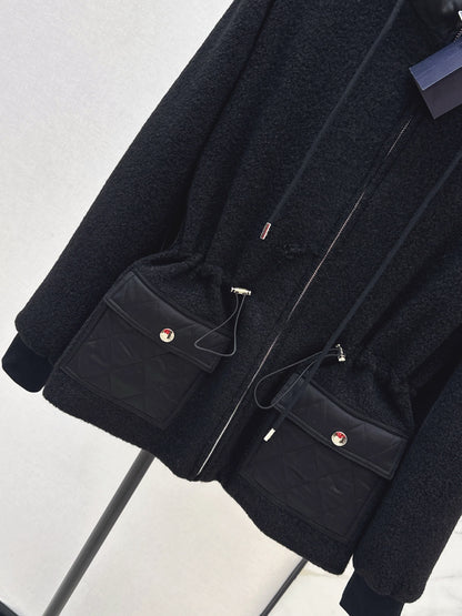 Pra NEW Hooded woolen jacket